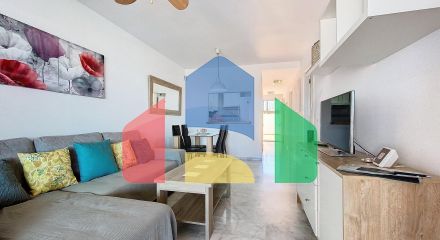 Middle floor apartment with garden in Doña Julia, Casares Costa