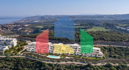 3-bedroom apartments in a new impressive complex located within a golf club in Casares