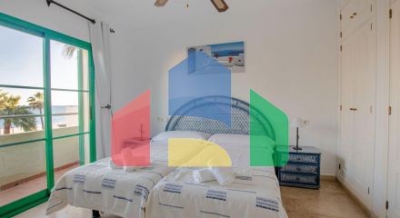 First line beach duplex penthouse with sea view, 3 bedrooms, 3 bathrooms