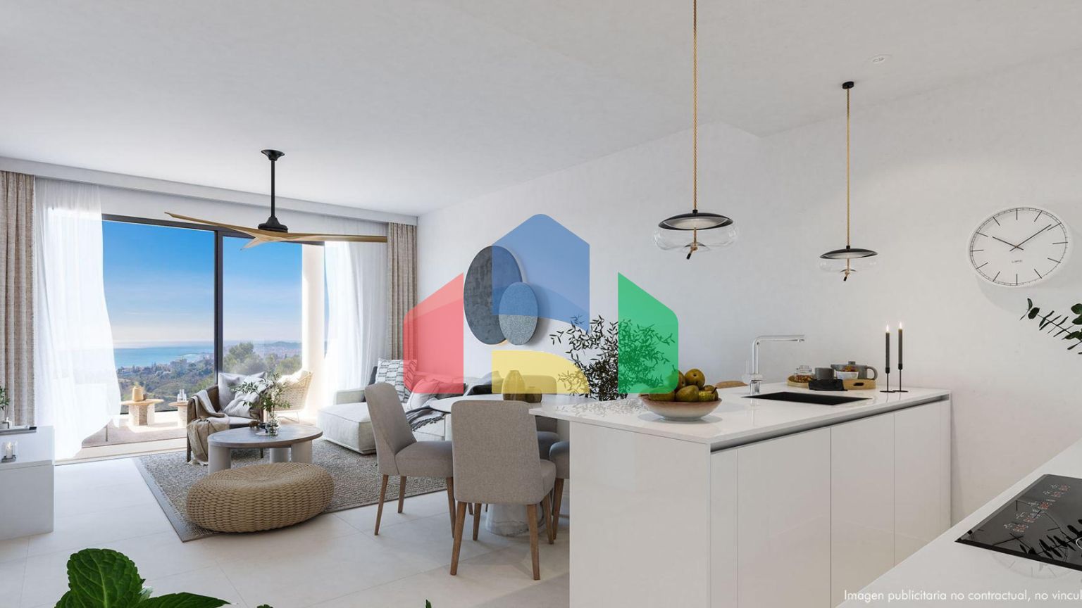 2-комнатные апартаменты в Новом  жилом проекте в  Фуенхироле