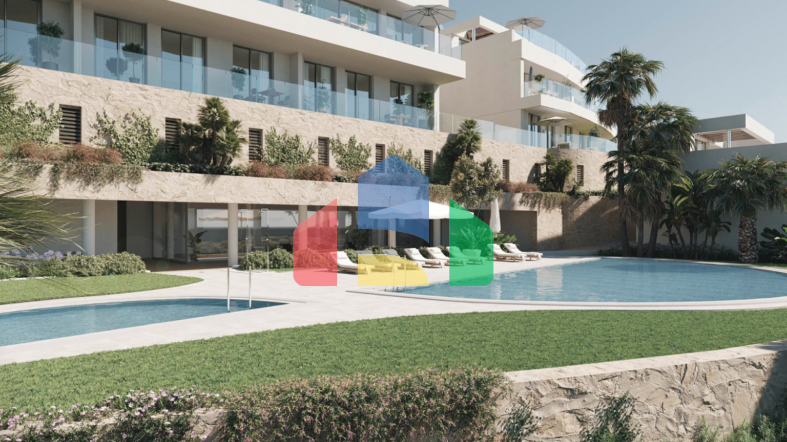 Роскошная вилла с 3 спальнями и видом на море в Фуэнхироле.