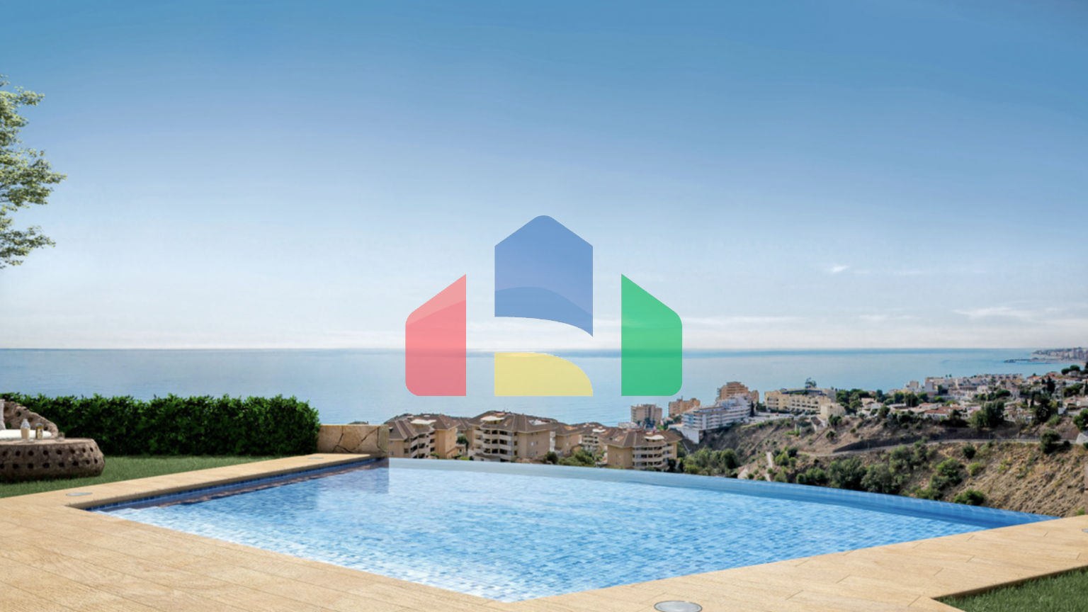 Роскошная вилла с 3 спальнями и видом на море в Фуэнхироле.