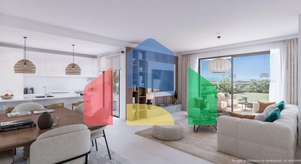 2-bedroom apartments on the ground floor with a private garden in the New Residential Project in Fuengirola