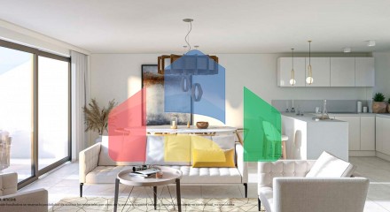2-bedroom apartments on the ground floor with a private garden in the New Residential Project in Fuengirola