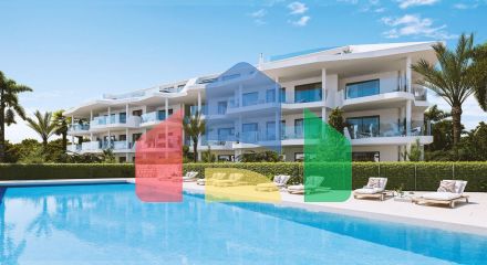 2-комнатные апартаменты на первом этаже с частным садом GARDEN VILLA в Новом  жилом проекте в  Фуенхироле
