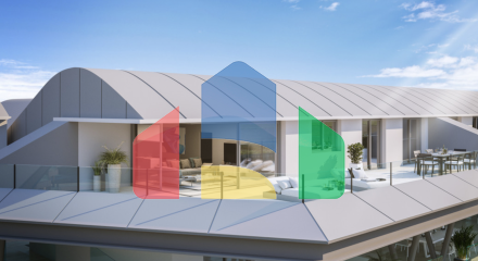 Роскошный пентхаус на пляже с потрясающим панорамным видом. Роскошный пентхаус на пляже с потрясающим панорамным видом.