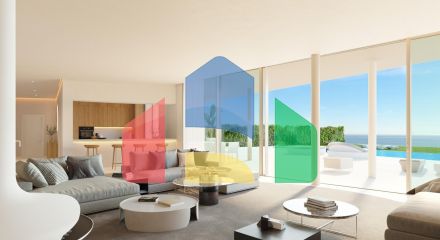 Beautiful villas with breathtaking sea views