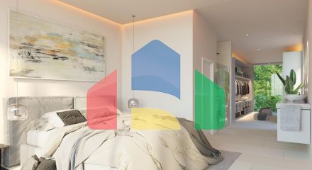 Beautiful villas with breathtaking sea views
