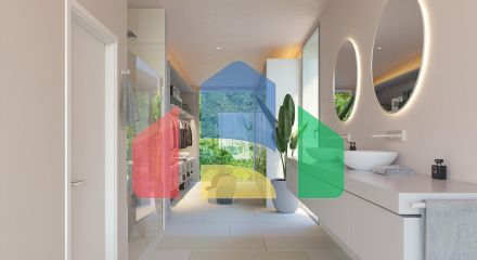 Beautiful villas with breathtaking sea views