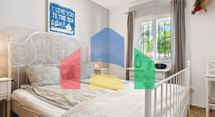 Очаровательная Квартира с Садом и 2 Спальнями с Видом на Бассейн в Сердце Торребланки