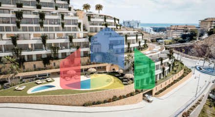 Роскошная вилла с 3 спальнями и видом на море в Фуэнхироле. Роскошная вилла с 3 спальнями и видом на море в Фуэнхироле.