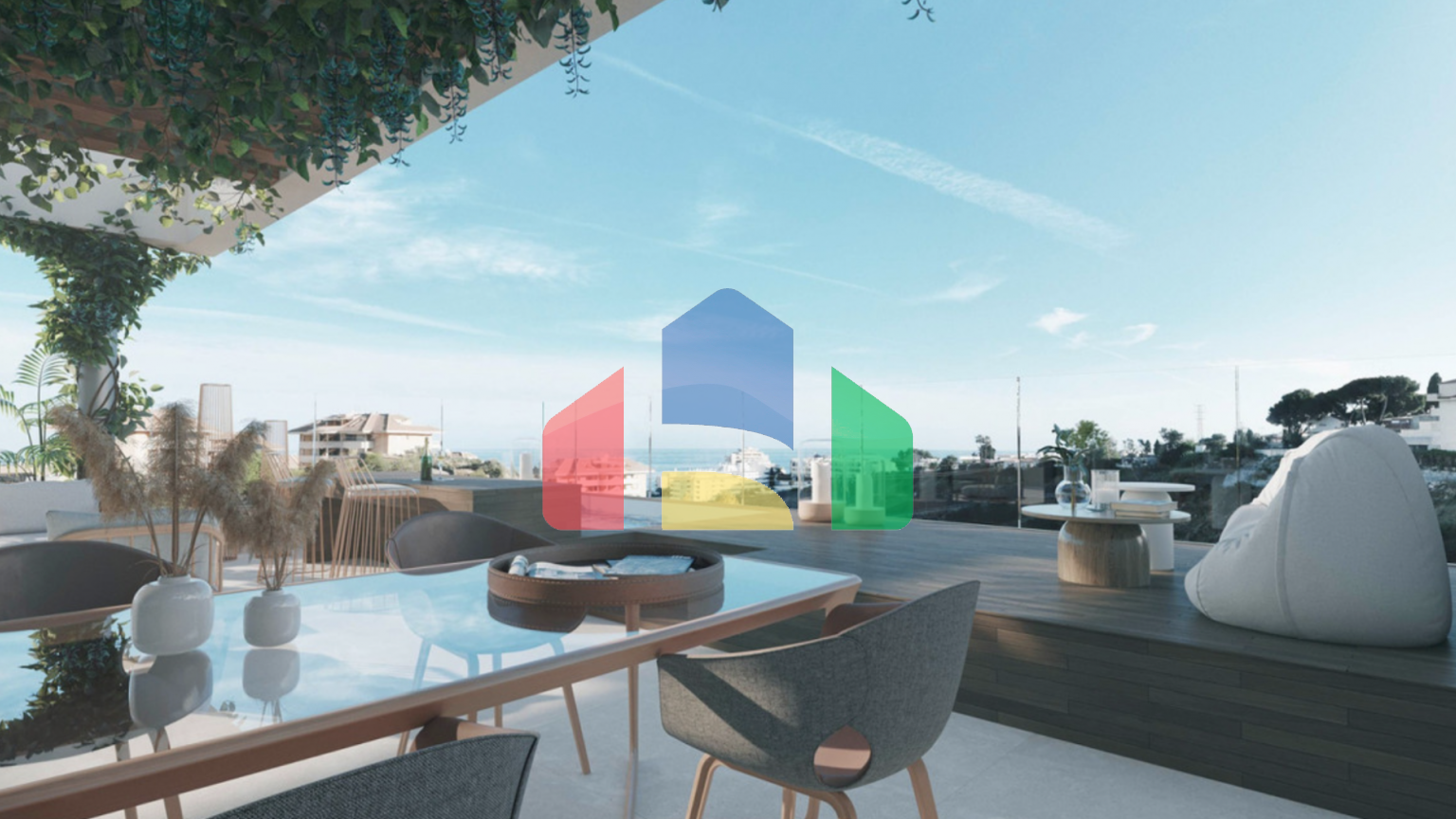 Роскошная вилла с 3 спальнями и видом на море в Фуэнхироле.