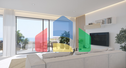 Роскошная вилла с 3 спальнями и видом на море в Фуэнхироле. Роскошная вилла с 3 спальнями и видом на море в Фуэнхироле.