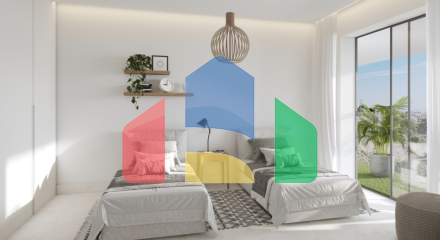 Роскошная вилла с 3 спальнями и видом на море в Фуэнхироле. Роскошная вилла с 3 спальнями и видом на море в Фуэнхироле.