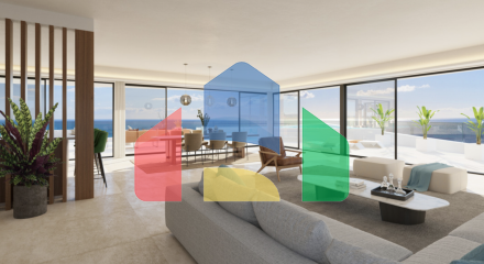 Новые престижные 2х комнатные апартаменты с потрясающими панорамными видами на море