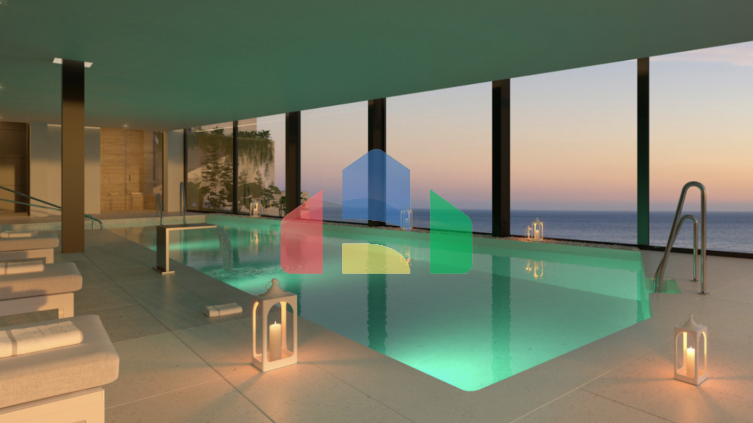 Новые престижные 2х комнатные апартаменты с потрясающими панорамными видами на море