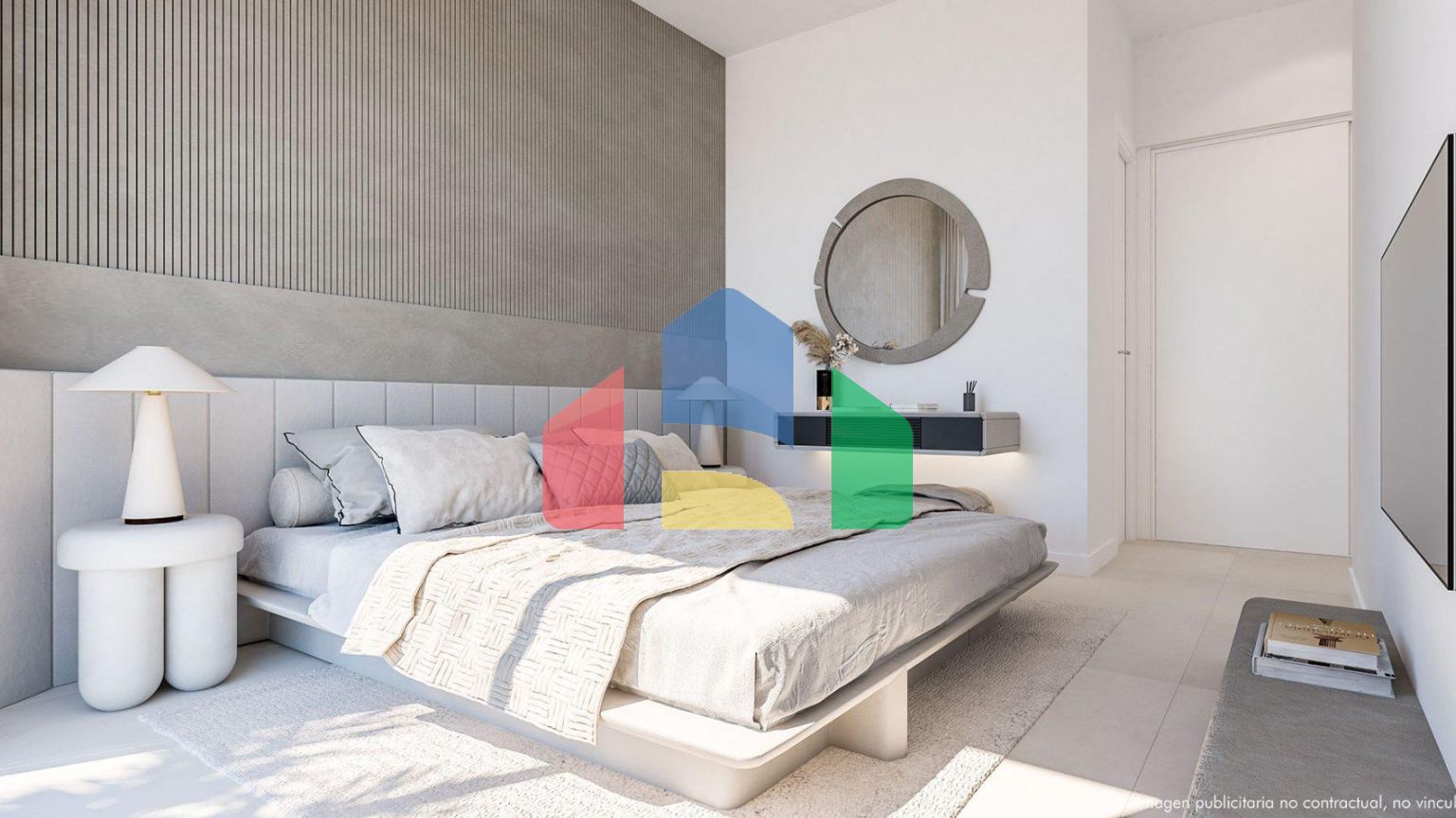 3-комнатные апартаменты на первом этаже с частным садом  GARDEN VILLA  в Новом  жилом проекте в  Фуенхироле