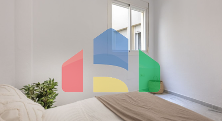 Просторная и светлая квартира с видом на море и горы в Торребланка