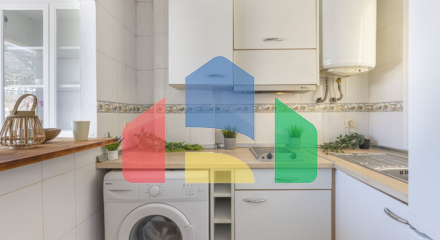 Просторная и светлая квартира с видом на море и горы в Торребланка