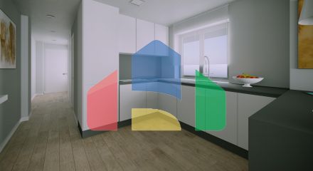 Исключительная новая 2-комнатная квартира с современной архитектурой и устойчивым строительством