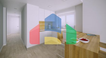 Исключительная новая 2-комнатная квартира с современной архитектурой и устойчивым строительством