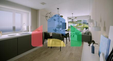 Исключительная новая 2-комнатная квартира с современной архитектурой и устойчивым строительством Исключительная новая 2-комнатная квартира с современной архитектурой и устойчивым строительством