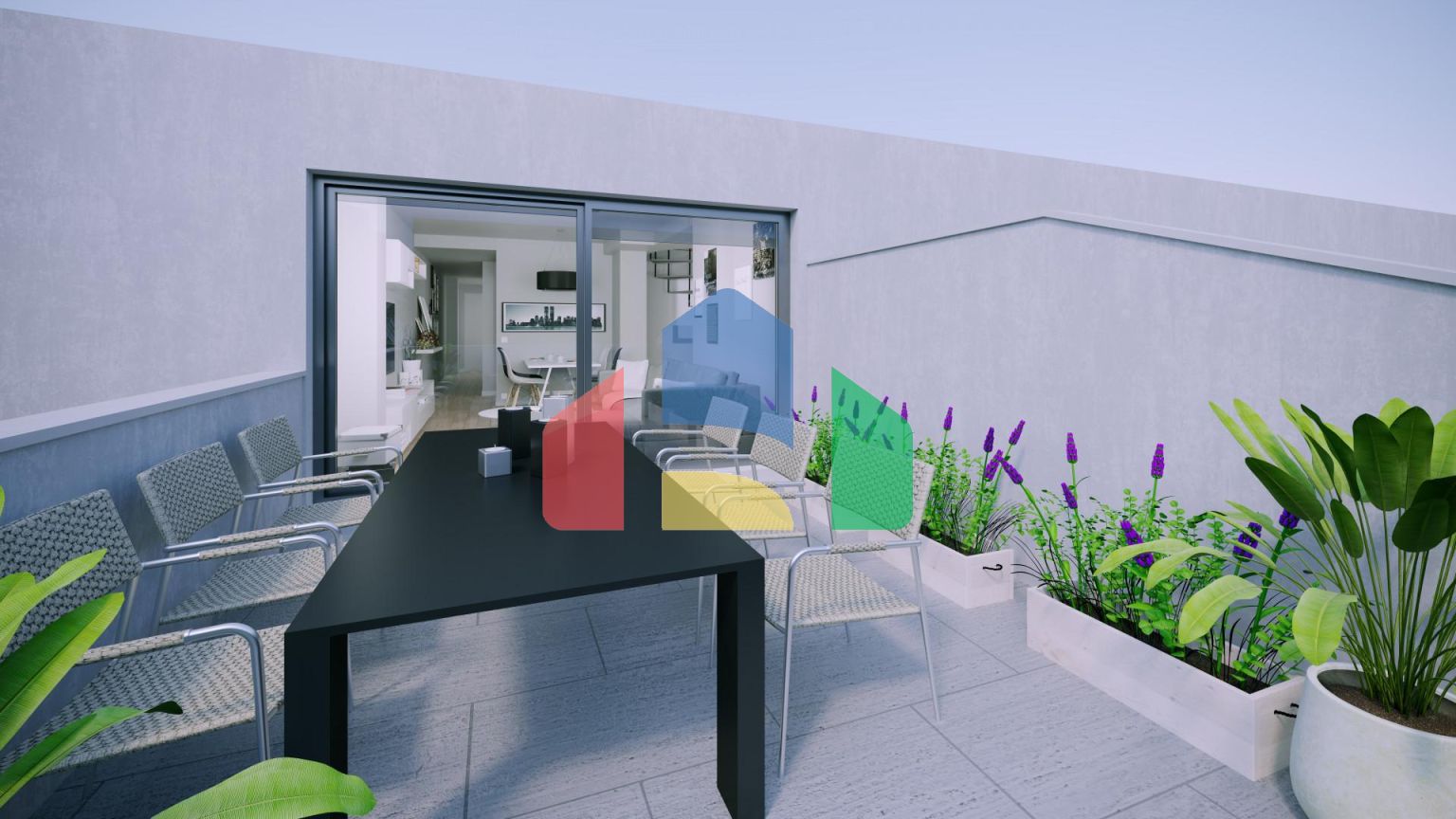 Исключительная новая 2-комнатная квартира с современной архитектурой и устойчивым строительством