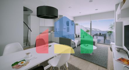 Исключительная новая 2-комнатная квартира с современной архитектурой и устойчивым строительством Исключительная новая 2-комнатная квартира с современной архитектурой и устойчивым строительством