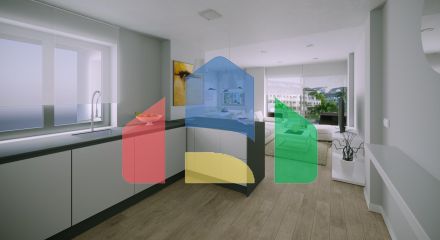 Исключительная новая 2-комнатная квартира с современной архитектурой и устойчивым строительством Исключительная новая 2-комнатная квартира с современной архитектурой и устойчивым строительством