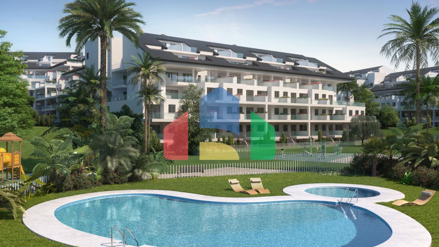 Исключительная новая 2-комнатная квартира с современной архитектурой и устойчивым строительством