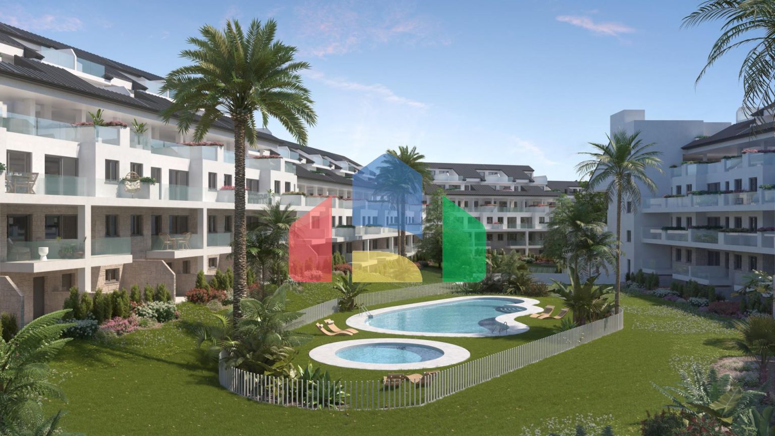 Исключительная новая 2-комнатная квартира с современной архитектурой и устойчивым строительством