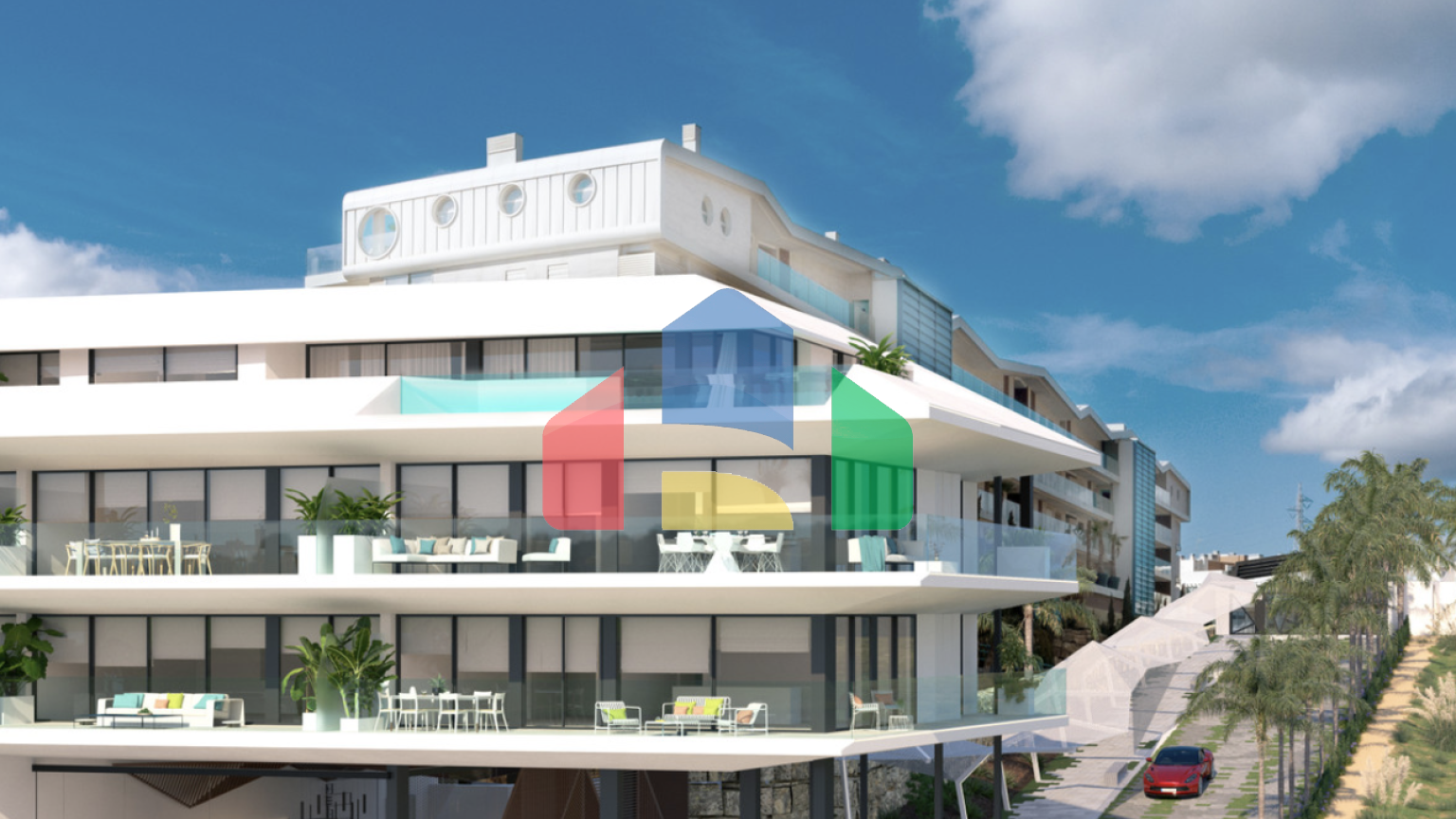 Новые престижные апартаменты премиум уровня с 3 спальнями в Фуэнхироле