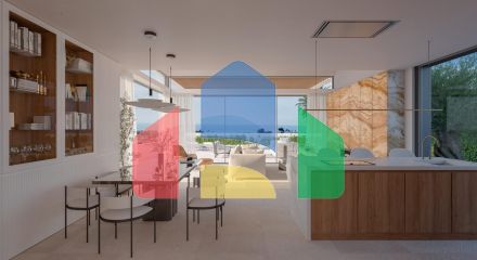 Exclusive villas with incredible panoramic views of the sea and the coast of Fuengirola