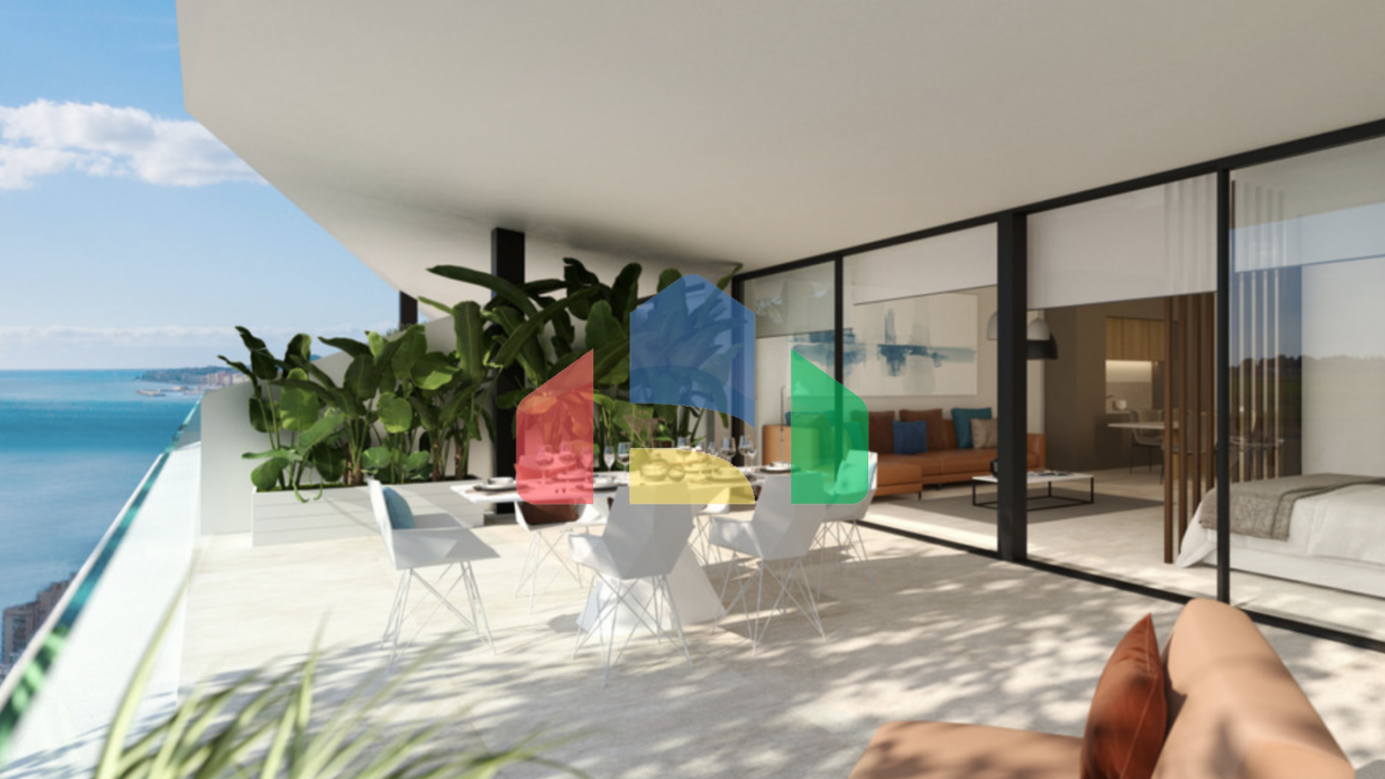 Новый престижный трехспальный пентхаус с захватывающими видами в Фуэнхироле.