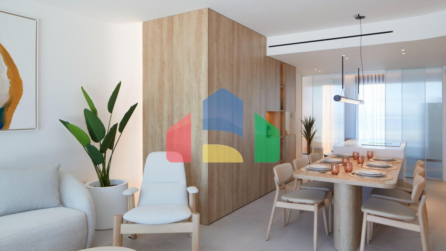 МИАМИ ТАУЭРС Роскошная квартира в Ла-Манга-дель-Мар Менор с видом на Средиземное море и Мар Menor