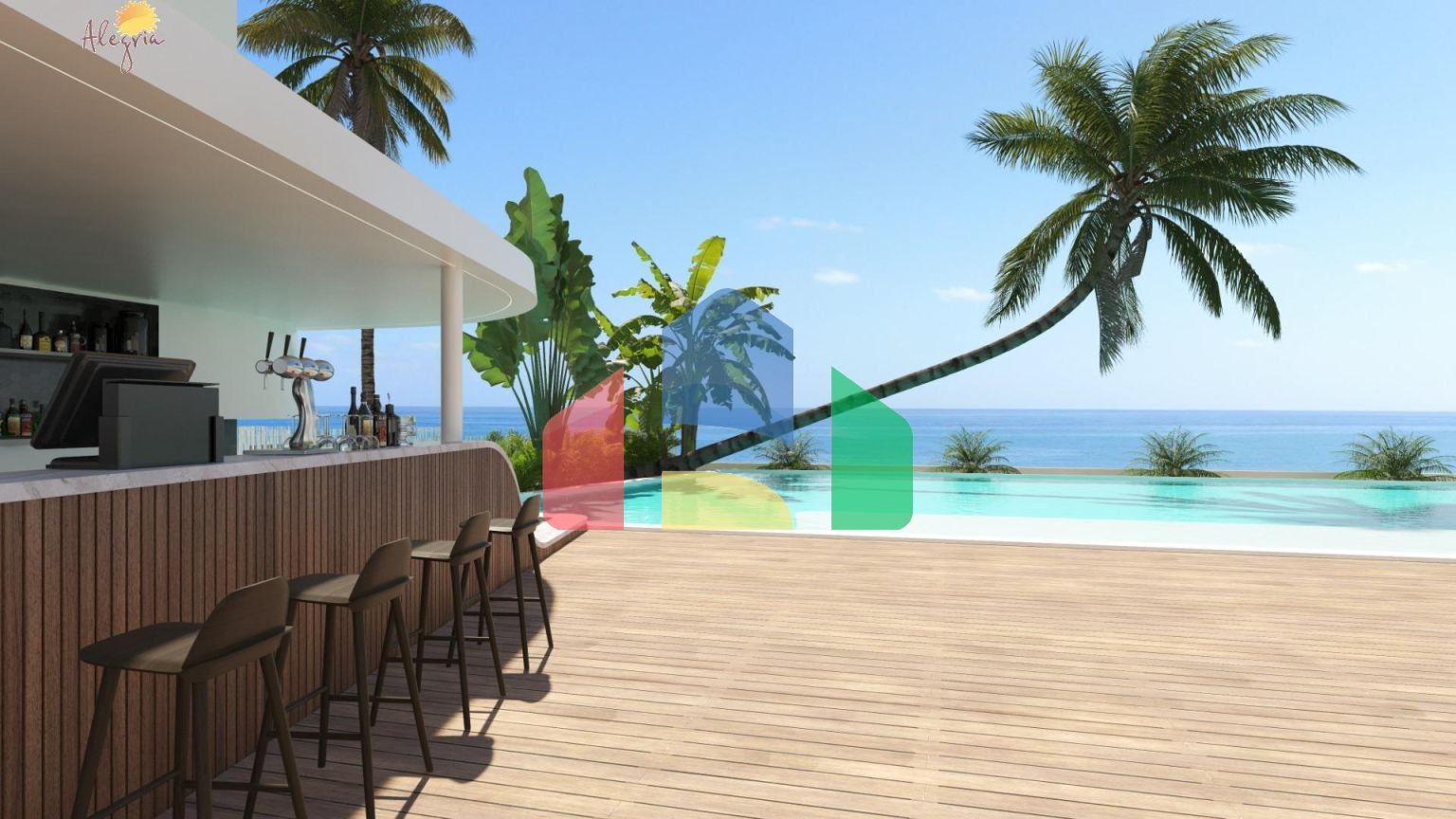 МИАМИ ТАУЭРС Роскошная квартира в Ла-Манга-дель-Мар Менор с видом на Средиземное море и Мар Menor