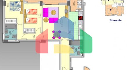 КРАСИВЫЕ КВАРТИРЫ С ВИДОМ НА МОРЕ В ЛА МАНГЕ