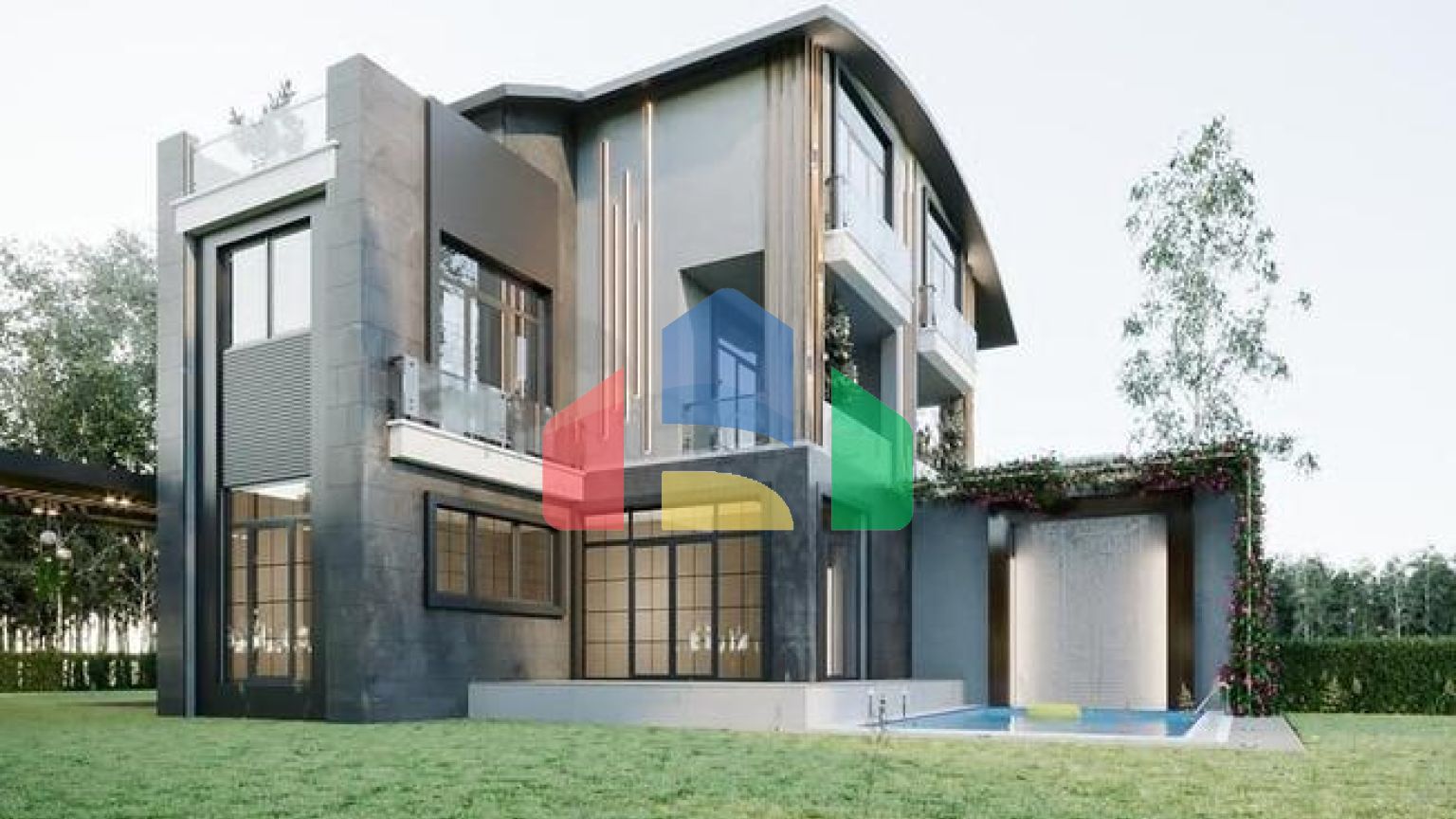 Вілли 4 + 1 з особистим басейном в кадрі Белеку