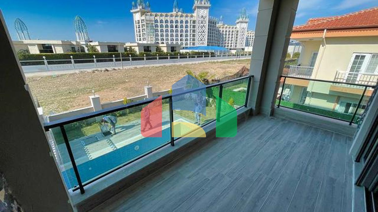 Вілли 4 + 1 з особистим басейном в кадрі Белеку