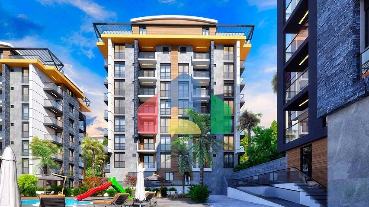 Квартиры планировки 1+1 и 2+1 в районе Белек - Анталия