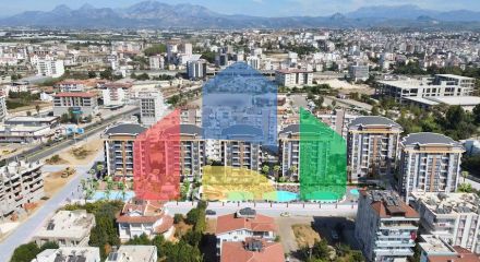 Квартиры планировки 1+1 и 2+1 в районе Белек - Анталия