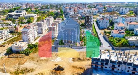 Квартиры планировки 1+1 и 2+1 в районе Белек - Анталия