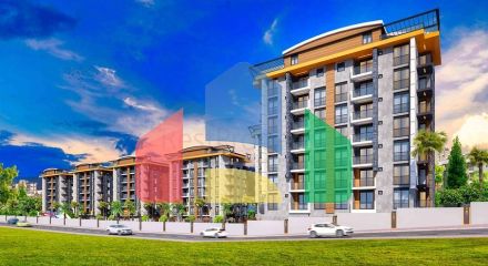 Квартиры планировки 1+1 и 2+1 в районе Белек - Анталия