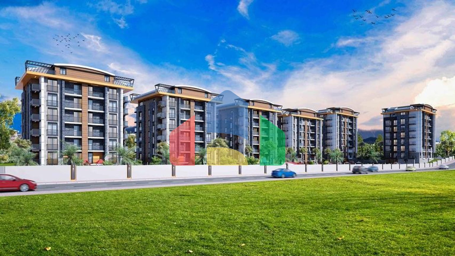 Квартиры планировки 1+1 и 2+1 в районе Белек - Анталия