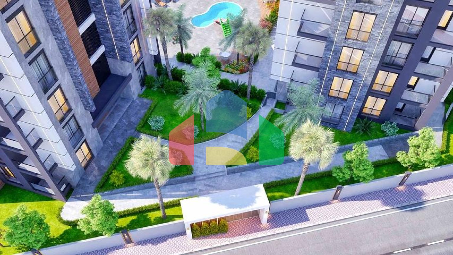 Квартиры планировки 1+1 и 2+1 в районе Белек - Анталия