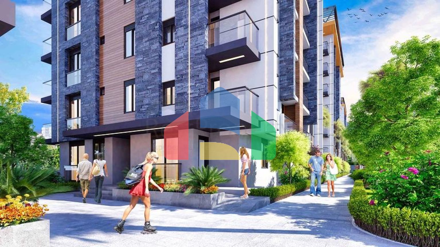 Квартиры планировки 1+1 и 2+1 в районе Белек - Анталия