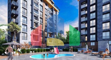 Квартиры планировки 1+1 и 2+1 в районе Белек - Анталия