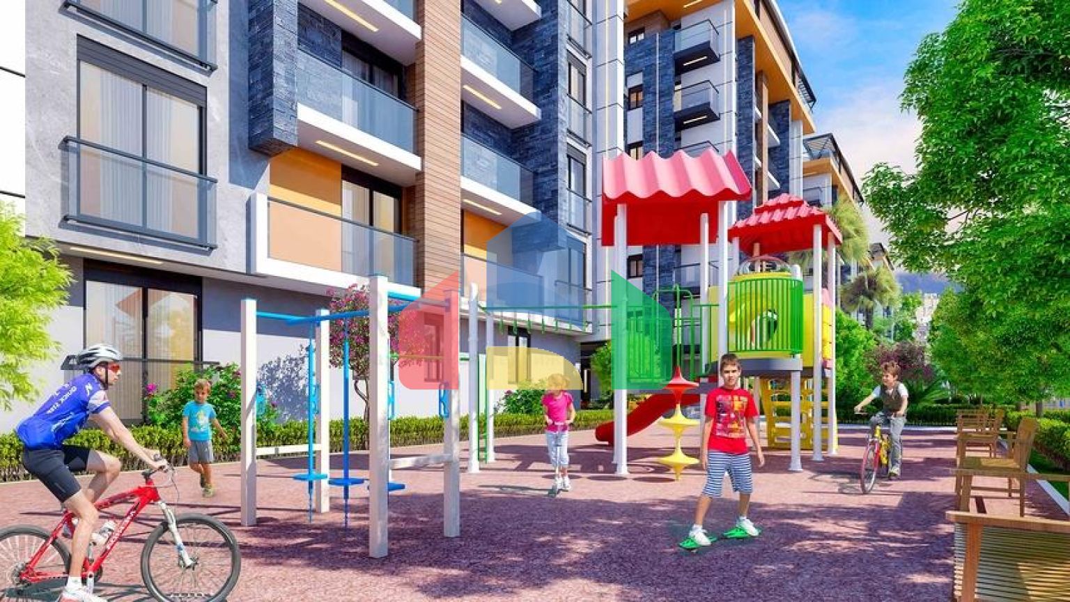 Квартиры планировки 1+1 и 2+1 в районе Белек - Анталия