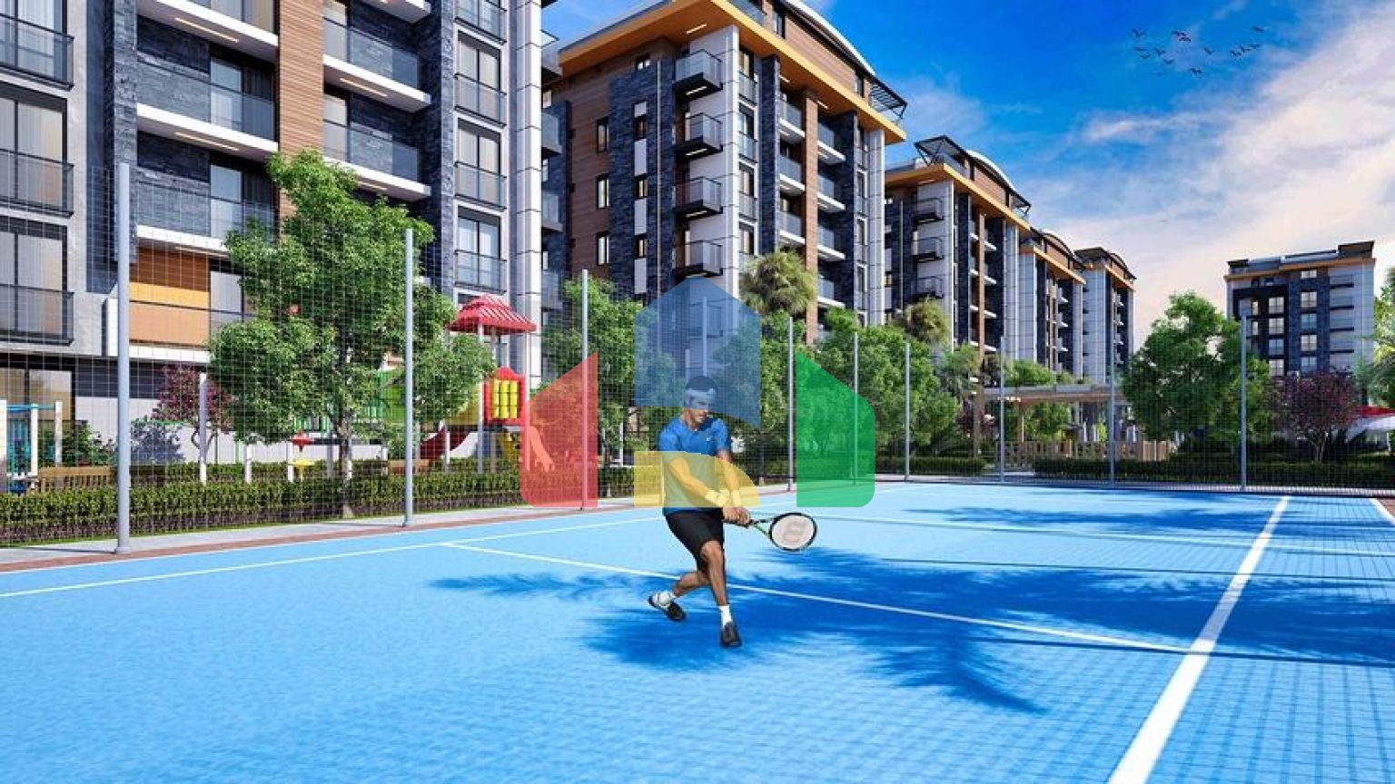 Квартиры планировки 1+1 и 2+1 в районе Белек - Анталия