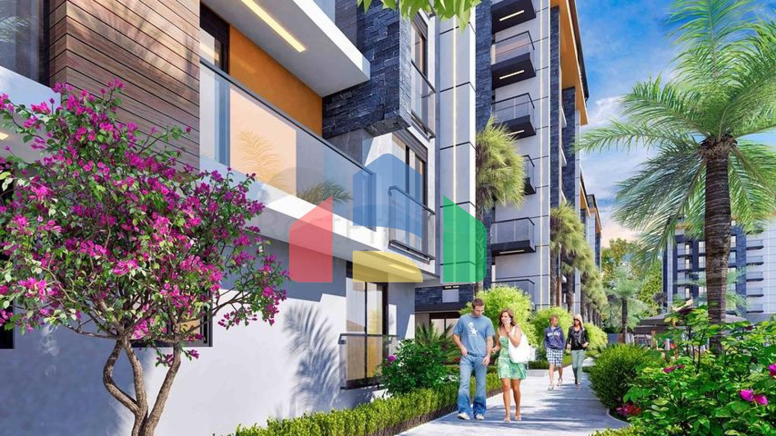 Квартиры планировки 1+1 и 2+1 в районе Белек - Анталия